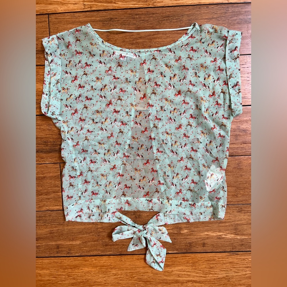 Shimmer top, Size XS